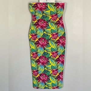 Love University strapless dress